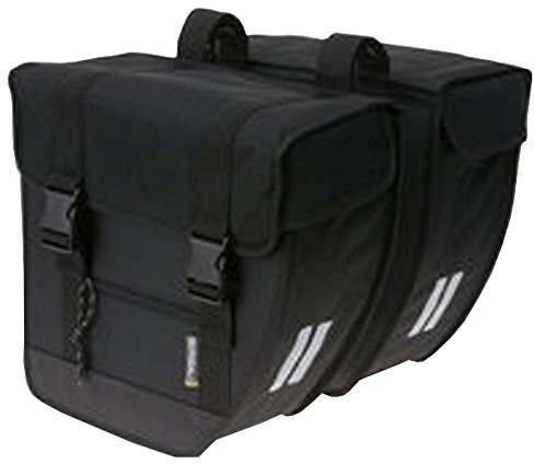 Basil podwójne opakowanie torba na Tour XL, czarny 17016_Schwarz_34 x 17 x 34 cm, 40 Liter