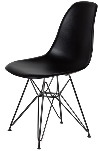 King Home Krzesło DSR King Bath czarne K-130.BLACK.03.DSRB