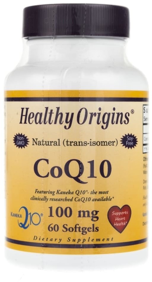 Healthy Origins Healthy Origins Koenzym Q10 100 mg - 60 kapsułek