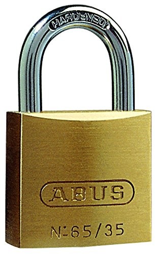 Abus ABUS  65/40 40 MM z mosiądzu z kłódką długa szekla 40  abu6540ls40 04775