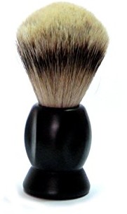 Golddachs pędzel do golenia, 100 procent Silvertip, czarna rękojeść z tworzywa sztucznego, 1 sztuki 7610160601
