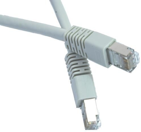 Gembird Patch cord Kabel FTP kat.6e osłonka zal. 3M szary (PP6-3M)