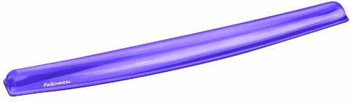 Fellowes Crystals klawiatury podkładka pod nadgarstki Gel, fioletowy FEL91437