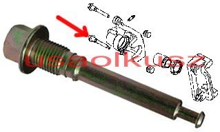 ROZNI Dolna śruba prowadnicy tylnego zacisku Pontiac Aztek 2002-2005