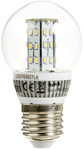 Eneride LED Globe LB50, 360 °, E-27, 3.8 W, 230 V, przezroczyste, 290 LM, barwa światła ciepła biała e8034397 E8034397