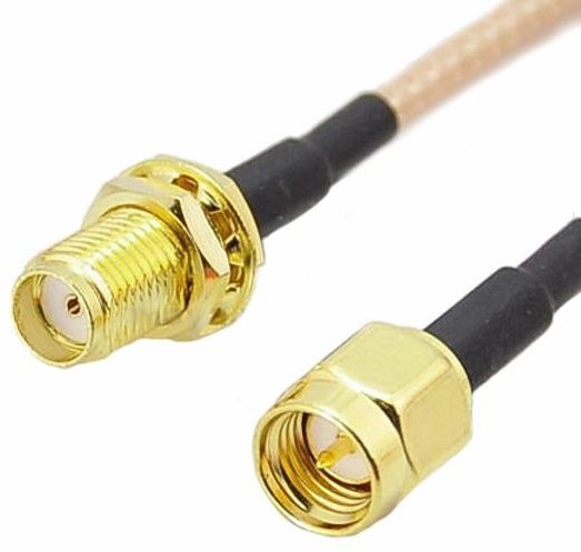Pigtail SMA/m SMA/ż 20cm