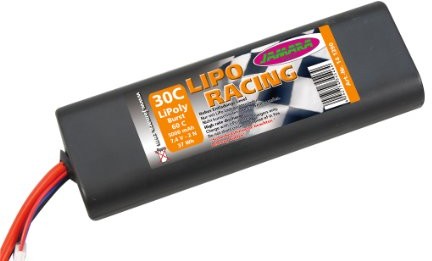 Jamara 141390  akumulator LiPo Racing 7,4 V 5000 mAh 2 N 30 °C
