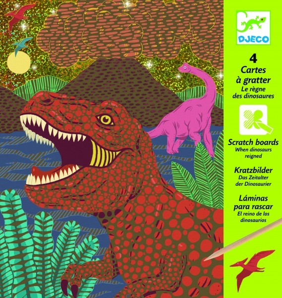 Djeco Wydrapywanka Dinozaury