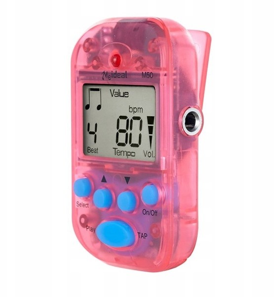 Meideal M50 metronom cyfrowy różowy