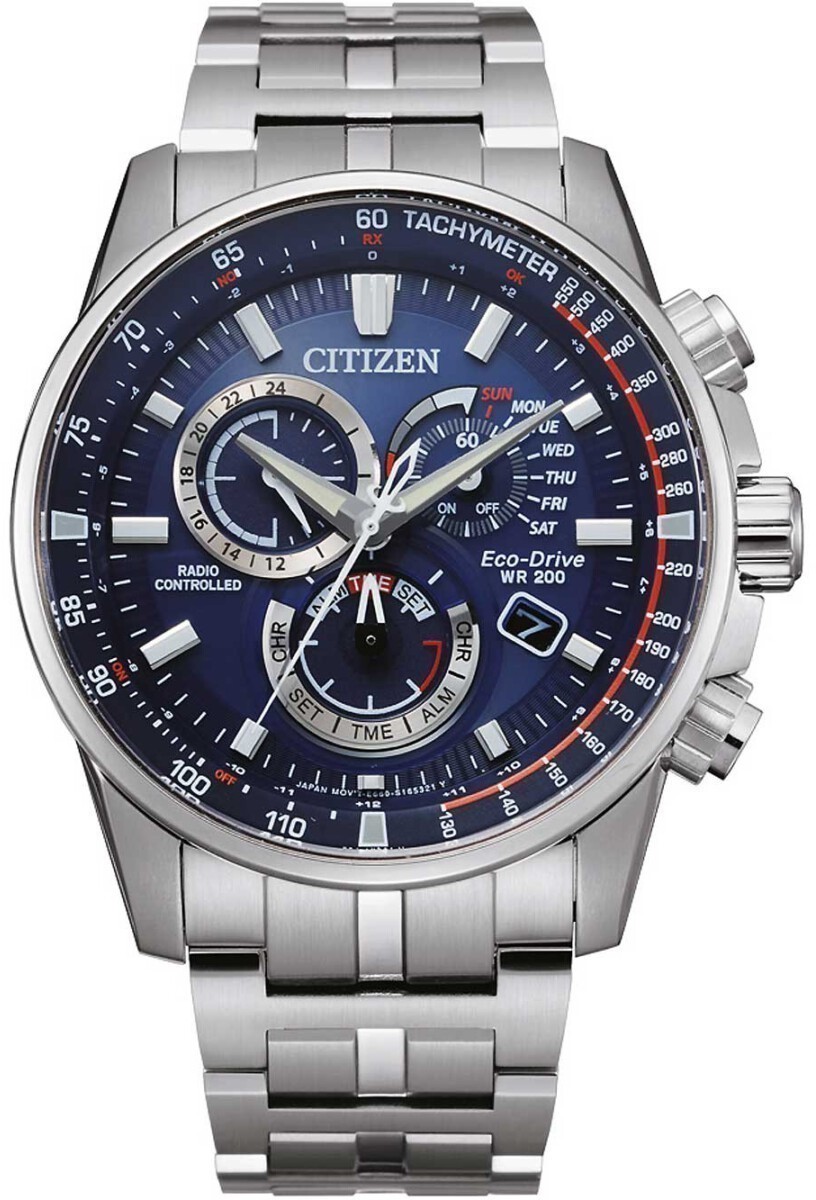 Citizen Eco-Drive Alarm Funkuhr 43mm CB5880-54L CB5880-54L