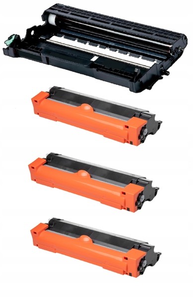 Bęben + 3 x Toner Do Brother 2401 HL-L2312