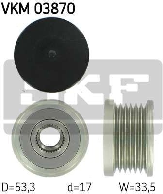 SKF vkm 03870 generator kołowrotek z wolnym biegiem VKM03870