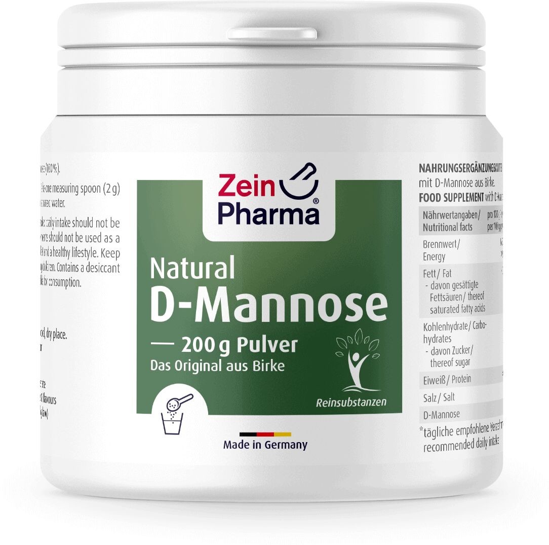 ZEIN PHARMA Natural D-Mannose Powder (D-Mannoza) 200g