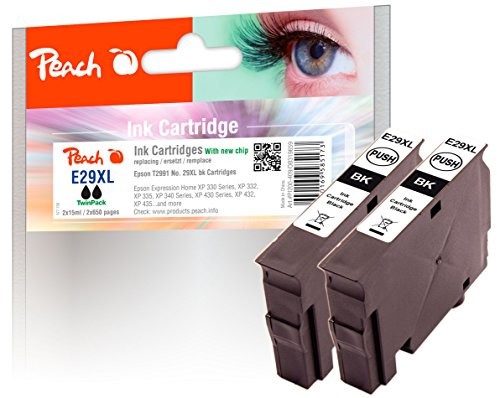Peach Ink Cartridge XL Czarny kompatybilny z Epson XL PI200-409