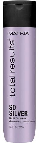 Matrix Total Results So Silver Color Obsessed Shampoo szampon neutralizujący żółte odcienie 300ml 37486-uniw