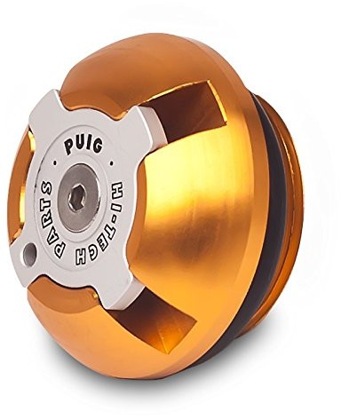 Puig CNC korek do oleju Kawasaki Z 300 2015 złoty 6158O