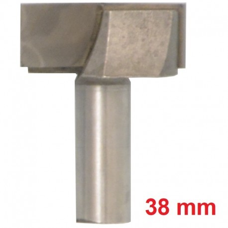 Frez VHM do planowania 38.1 mm / 12.7 mm drewno mdf