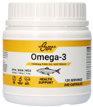 Vitalmax CARE Omega 3 1000mg - 240 caps