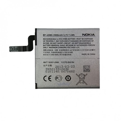 Nokia Lumia 625 BP-4GWA 2000mAh 7.4Wh Li-Polymer 3.7V oryginalny)