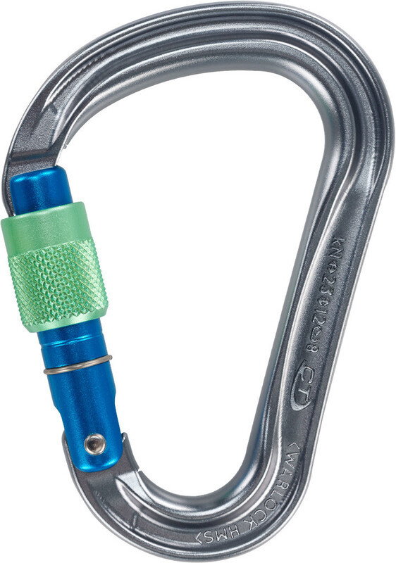 Climbing Technology Warlock Karabinek, srebrny 2021 Karabinki zakręcane 2C40500XPICTSTD