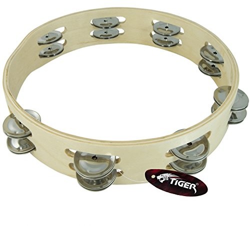 Tiger tam84  10 głowa działanie tambourin  Obejma podwójna ring  10