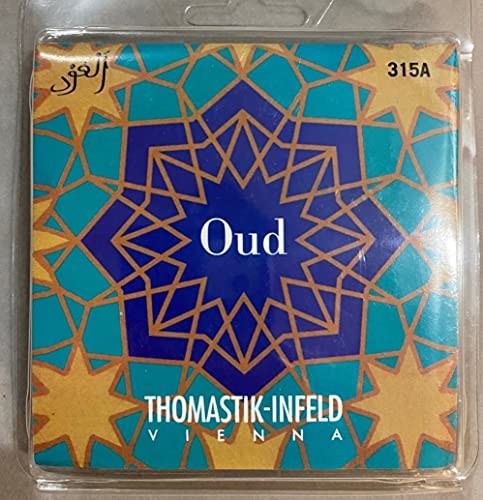 Thomastik Saiten für Arabische Aoud Satz 10-saitig mit D-Saiten umsponnen 658128