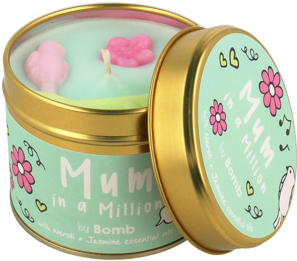 Bomb Cosmetics Ręcznie Wytwarzana Świeca Zapachowa W Puszce Mum