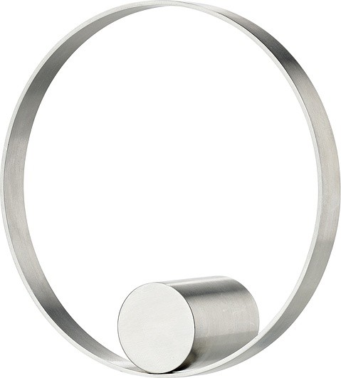 Zone Denmark Wieszak Hooked On Rings 10 cm srebrny 331813