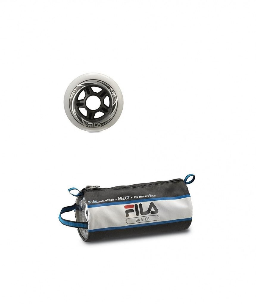 Fila Kółka do rolek, Wheels, 8 szt. 76 mm