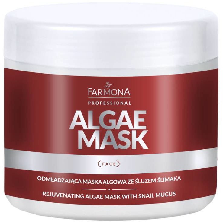 FARMONA PROFESSIONAL Farmona ALGAE MASK Odmładzająca maska algowa ze śluzem ślimaka 160g ALG0006