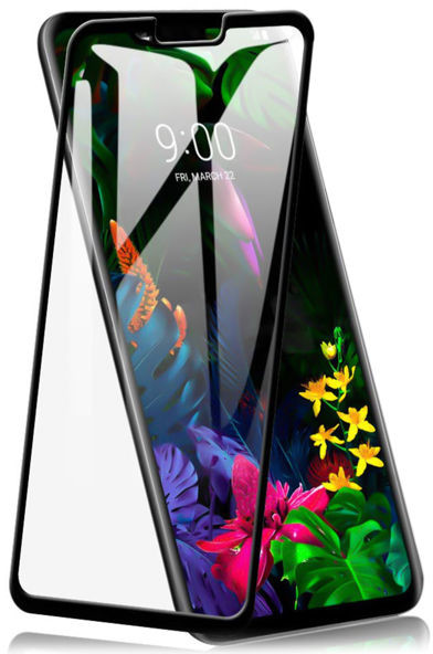 Alogy Szkło hartowane Alogy na cały ekran do LG G8 Czarne 5902738986145