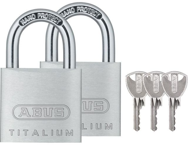 Abus Kłódka jarzmowa TITALIUM 727TI/30 TWINS