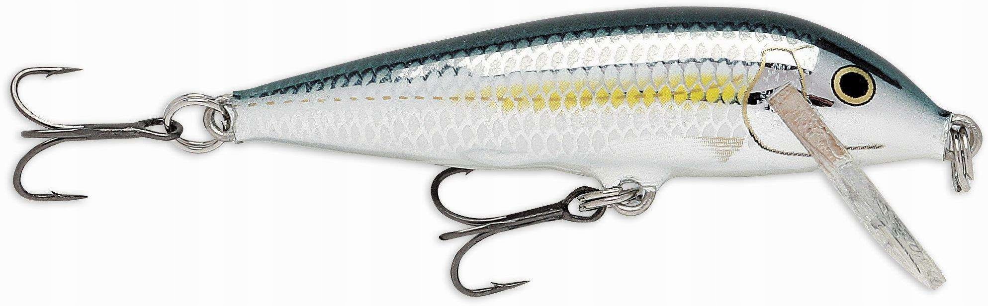 Rapala Wobler Countdown Alb 7cm na troć