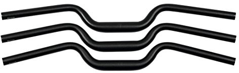 Humpert Wspornik kierownicy Ergotec M-Bar L Alu,  31,8 MM, 700 MM, czarny/matowa, 18 ° (1 sztuki)