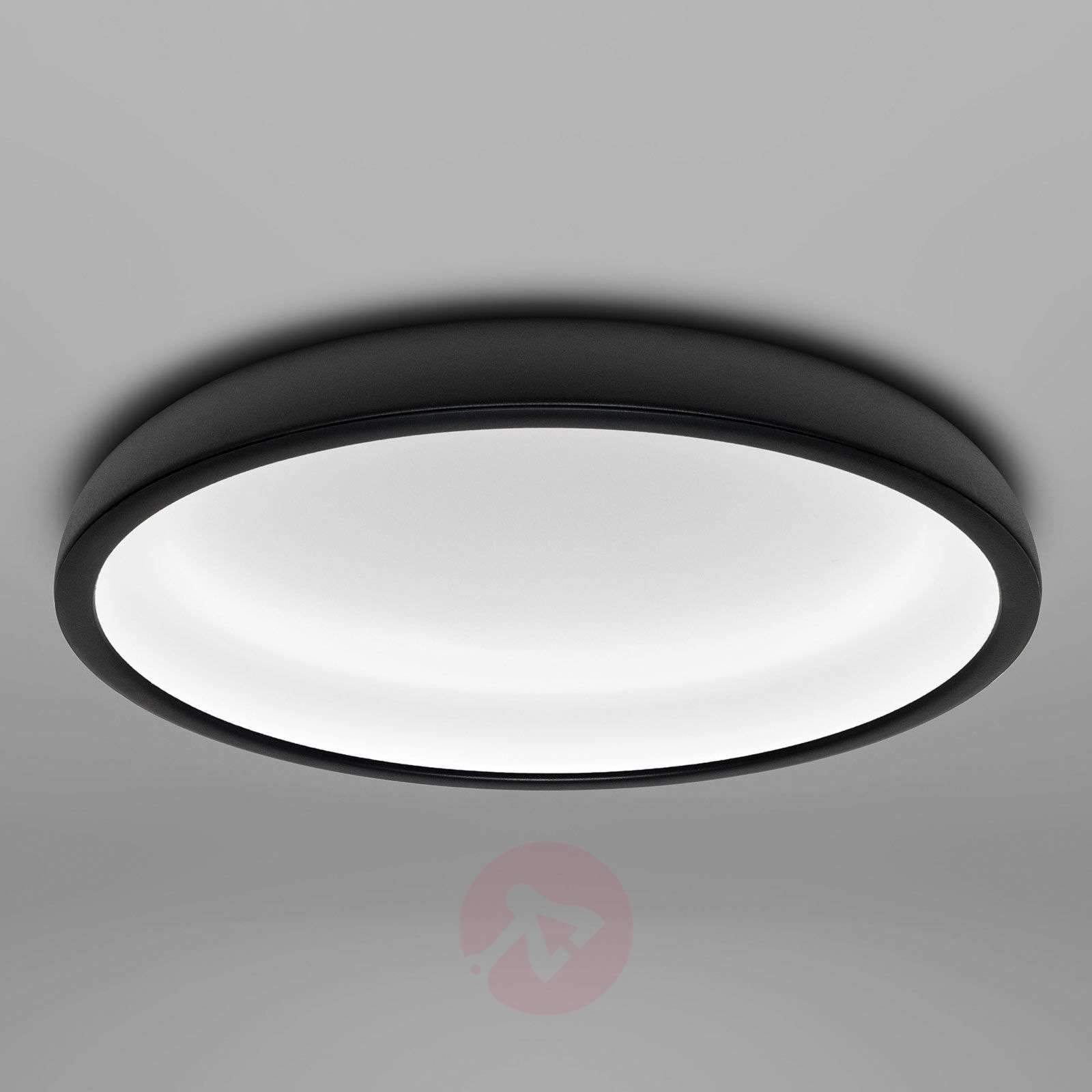 Linea Light Lampa sufitowa LED Reflexio, 46cm, czarna