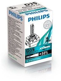 Philips Philips Lampa ksenonowa D3S 42V 35W PK32d-5 X-tremeVision 8727900364484