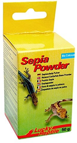 Lucky Reptile Calcium Sepia Powder 50 g praktyczny solniczka (1 x 50 g)