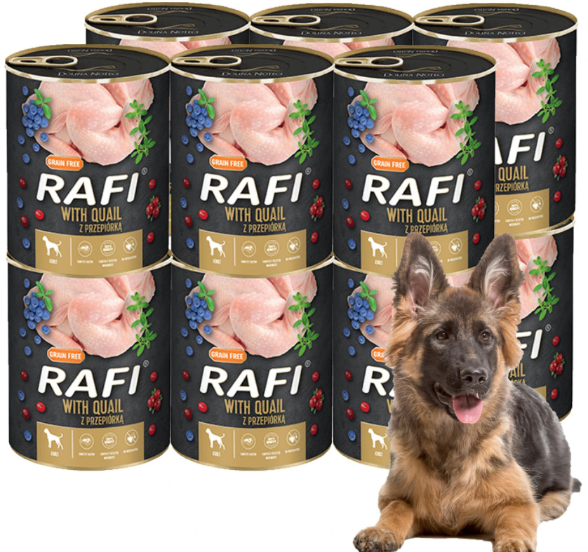 Dolina Noteci (RAFI) RAFI Adult PRZEPIÓRKA Zestaw 12 x 800g  od 95zł +DO 3% ZWROTU W PROGRAMIE LOJALNOŚCIOWYM ZEST-RAFI-800-PRZ-12