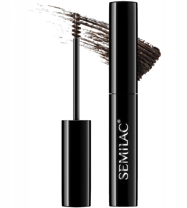 Semilac SEMILAC Tusz do brwi LADY BROWS - 01 STONE GRAY 5902751417845
