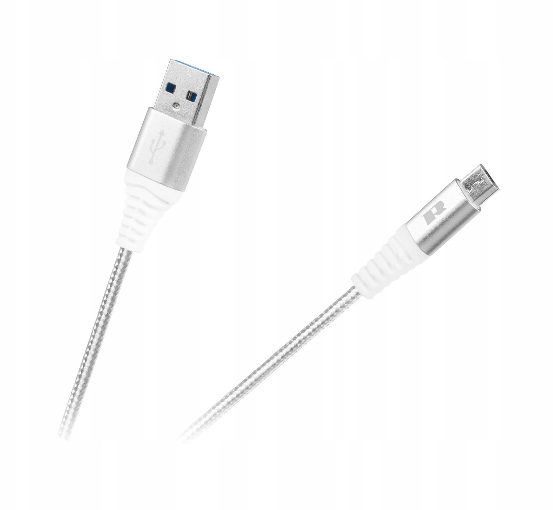 Kabel Usb - Usb Micro Rebel 50 CM Biały