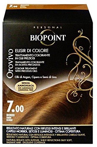 Biopoint biopoint orovivo kolor 7 Blonde kolor odcień trwała do włosów BIP00118