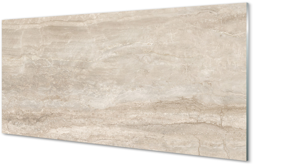 Tulup.pl Szklany Panel Kamień beton marmur 125x50cm
