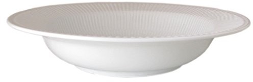 Royal Copenhagen rowkowane Biały talerz, 30 cm 2408630