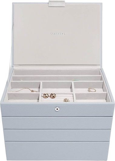 Stackers Szkatułka na biżuterię Stackers poczwórna classic lawendowa 74598
