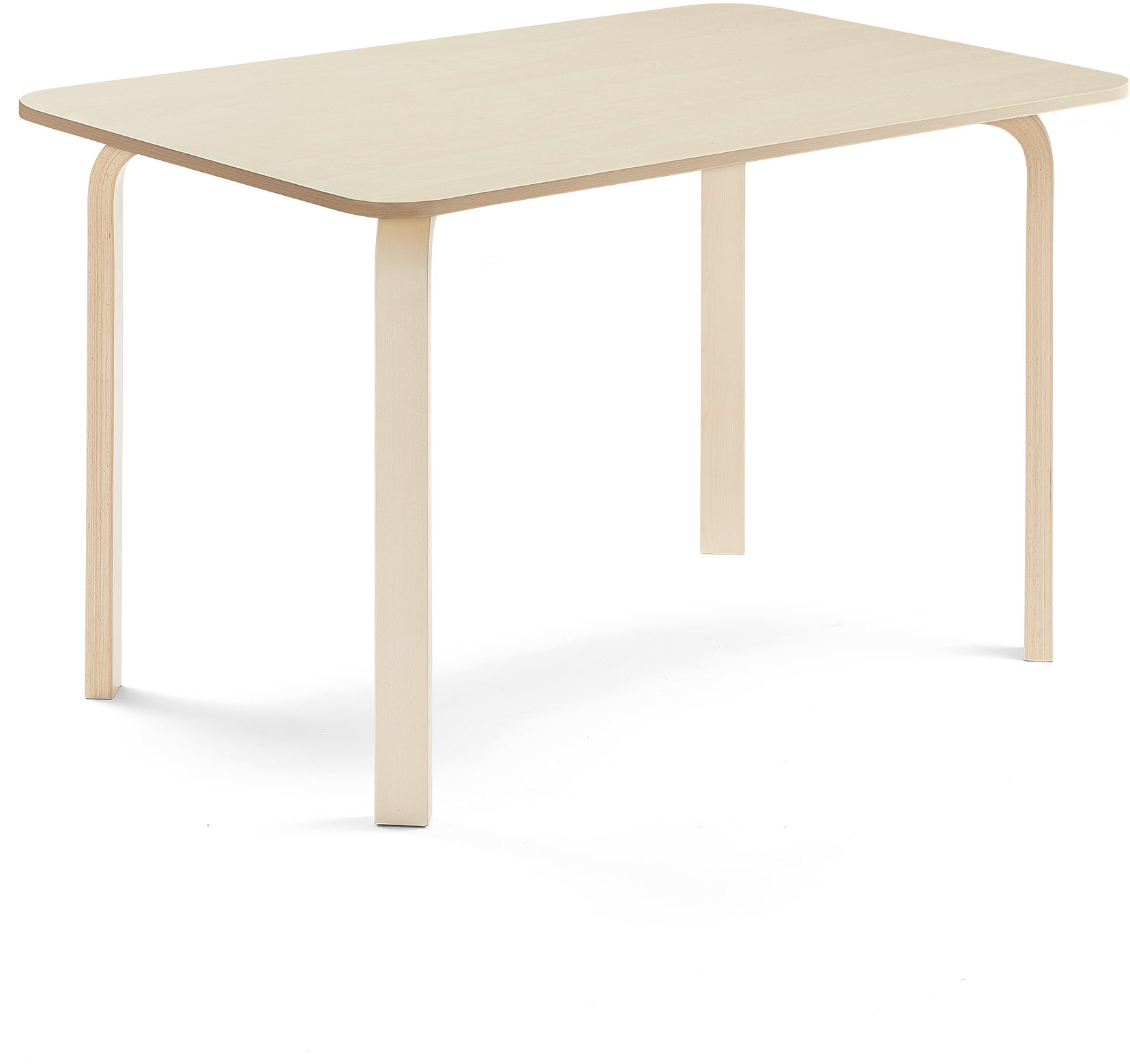 AJ Produkty Stół ELTON, 1200x800x710 mm, brzoza laminat, brzoza
