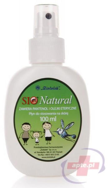 SIO Natural preparat przeciw insektom 100ml