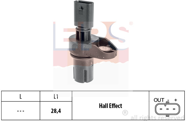 EPS Czujnik, pozycja wałka rozrządu 1.953.757 1.953.757