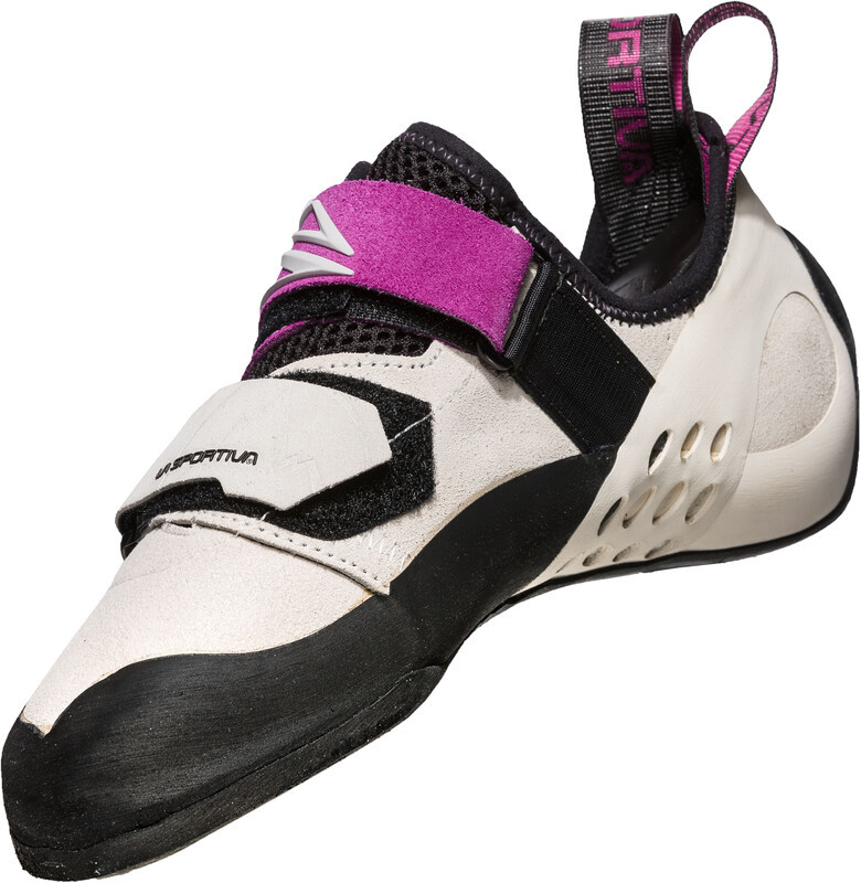 La Sportiva Katana But wspinaczkowy Kobiety, white/purple EU 36,5 2021 Buty wspinaczkowe na rzepy 20M000500-36