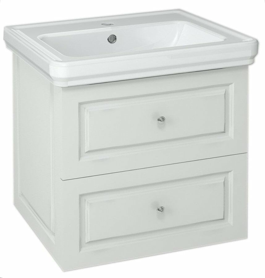 Sapho VIOLETA szafka umywalkowa 53,5x52x42,5cm biała VI062) VI060-3131