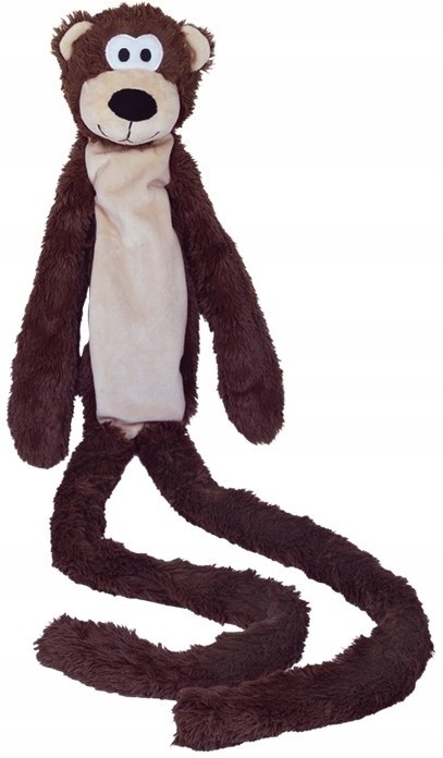 Zabawka pies -małpa pluszowa z liną w środku 105cm